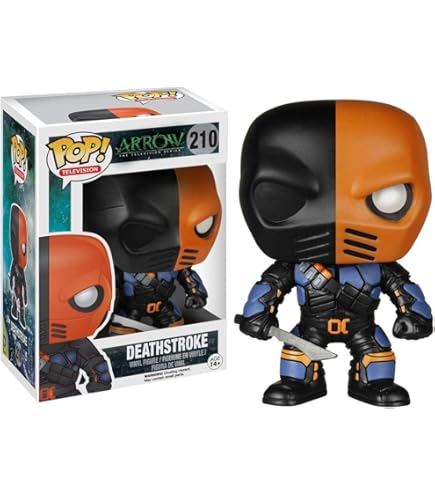 Amazon.com: Funko Pop! Deathstroke desenmascarado #211 : Juguetes